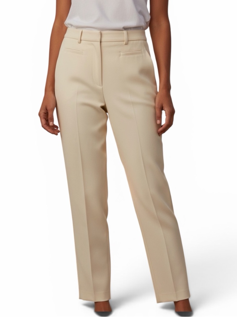 Ralph Lauren Black Label Ivory Tailored Pants Size 4